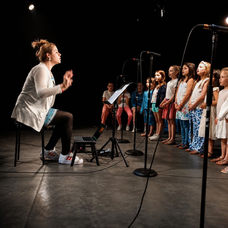 Cours de chants collectifs pour enfant